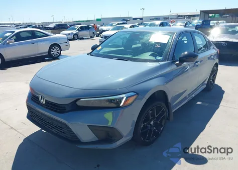 2022 Honda Civic Sport z USA, uszkodzony, nr VIN 2HGFE2F57NH541870